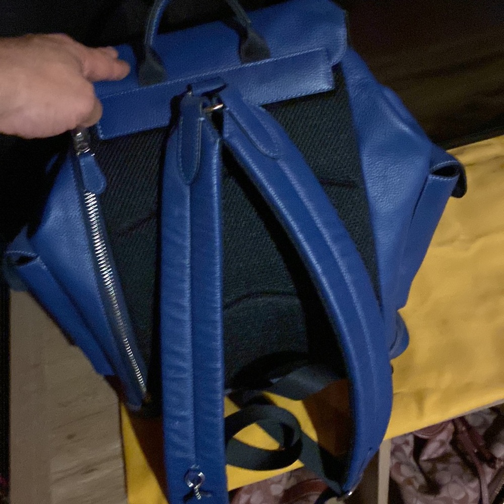 Unisex blue authentic coach backpack worn maybe twice - Picture 4 of 7